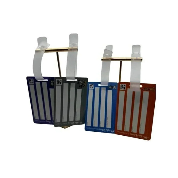 Walt Disney World / American Tourister Luggage Tags Set of 4: Minnie, Mickey, Do - Picture 2 of 3